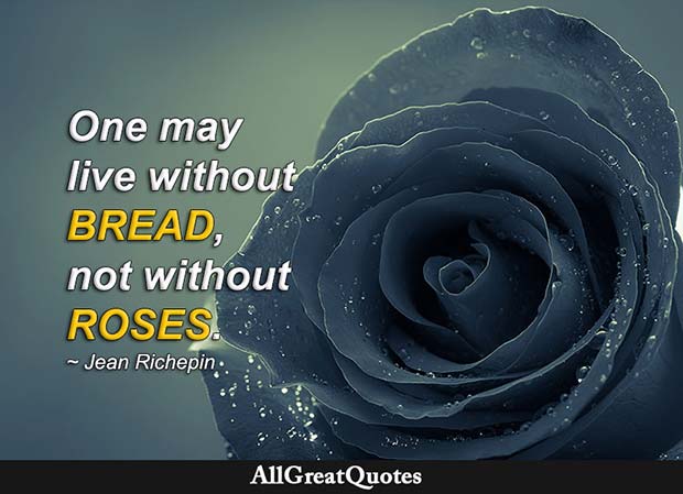 Jean Richepin rose quote