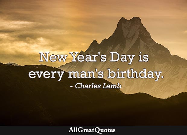 every man's birthday quote charles lamb