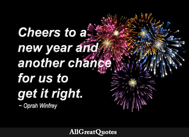 cheers to a new year oprah winfrey