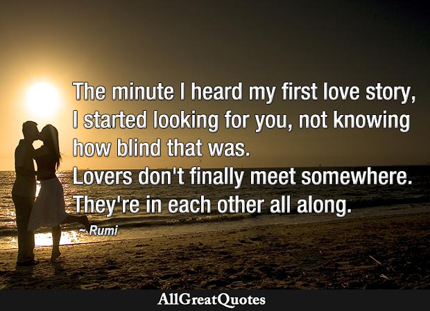 in each other all along rumi