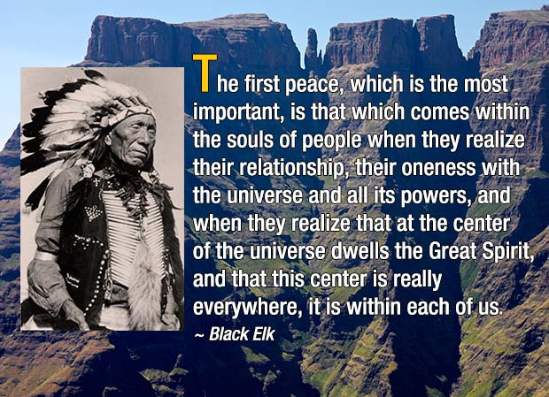 BLACK ELK QUOTES - TOP 78 from Lakota holy man