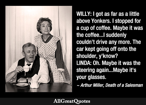 Willy and Linda Loman