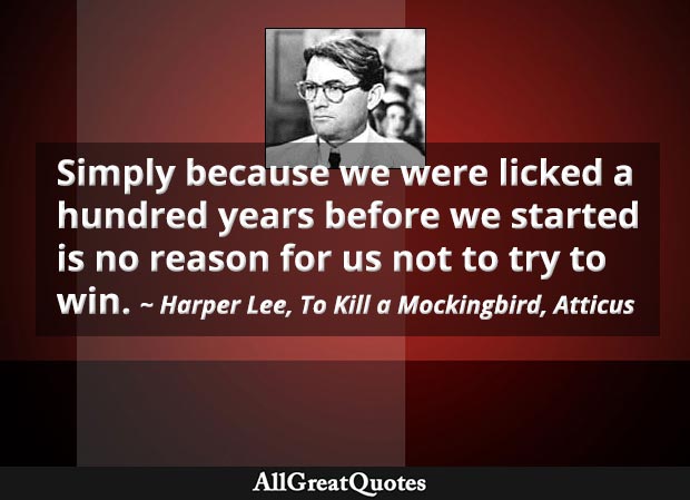moral of to kill a mockingbird