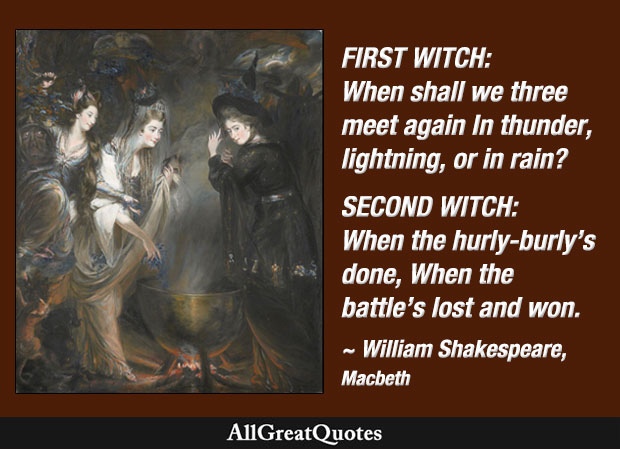 macbeth witches quotes