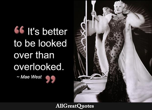 Mae West Quotes Love
